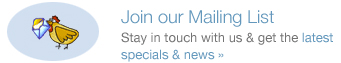 Join our Mailing List
